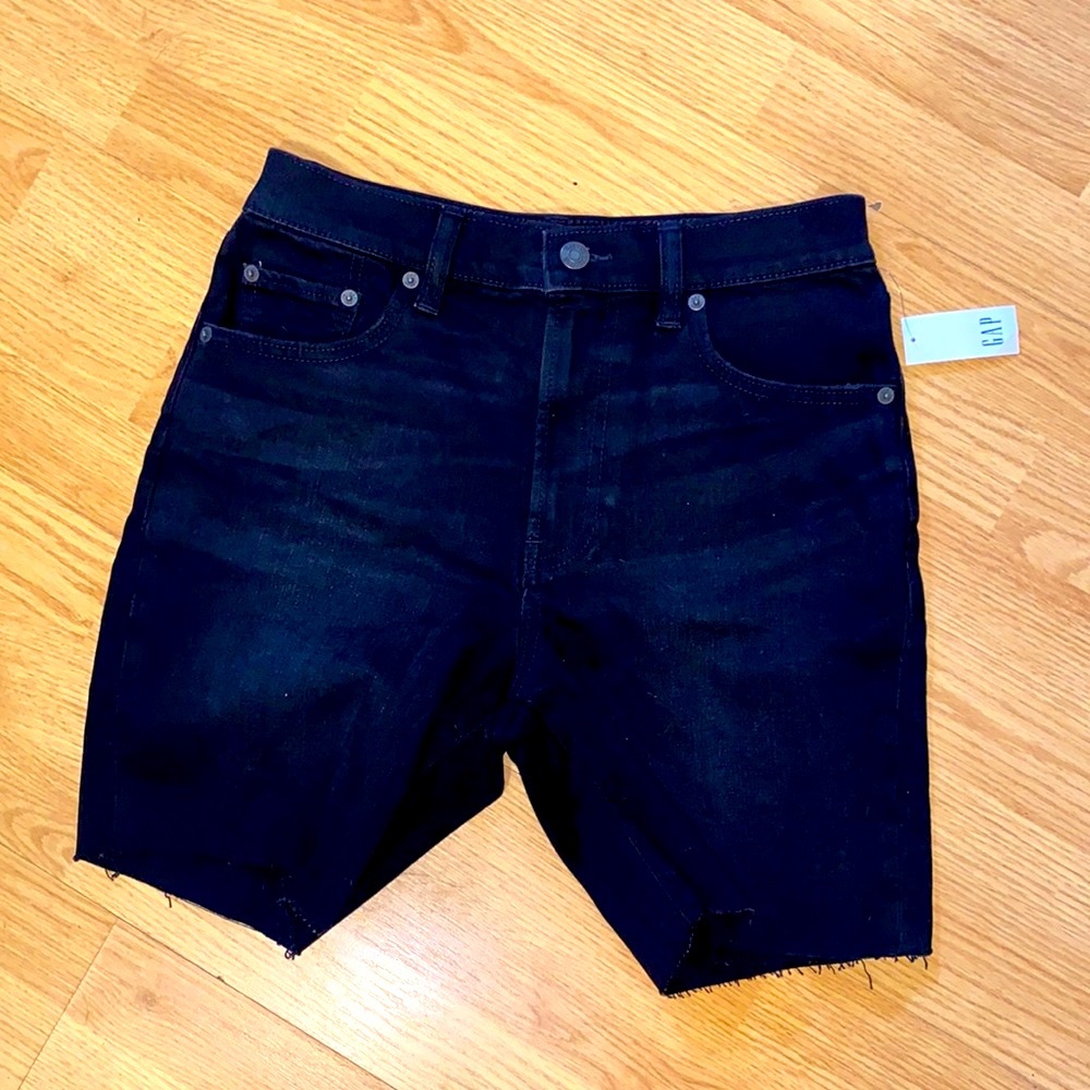 GAP NEVER WORN Black distressed denim